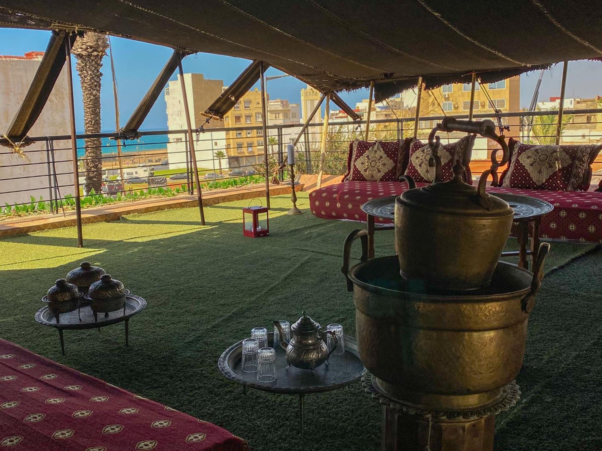 Dar Lghzal Special Offer In Rabat Winner Of Guest Experience 2025 Awards Traditional Sahrawi And Berber Privative Villa With Swimming Pool Jacuzzi Sea View And On Site Restaurant Ideal For Family And Groups In Rabat'S Center No Car Required Εξωτερικό φωτογραφία